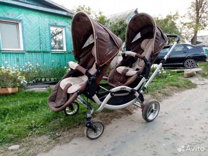 Коляска для двойни