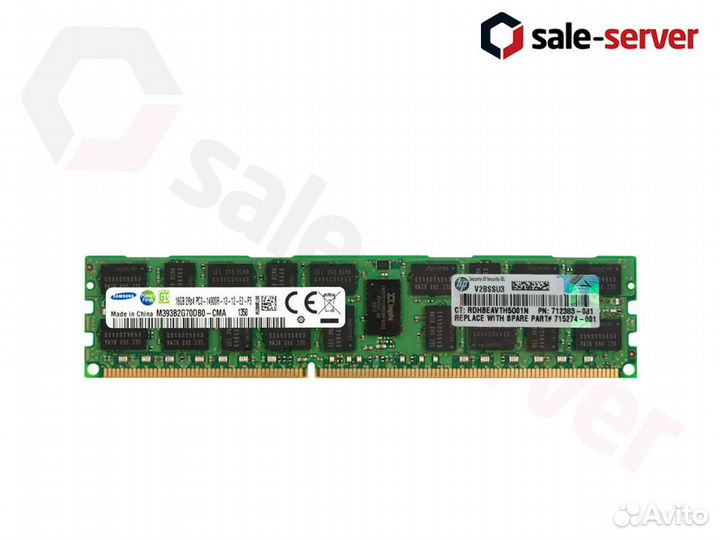 Серверная память RAM 16Gb 14900R DDR3 ECC REG