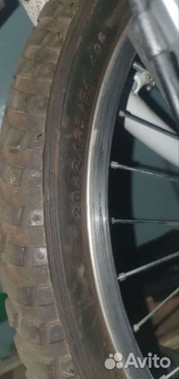 Велосипед на ходу