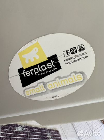 Клетка для грызунов ferplast