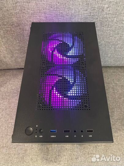 Игровой компьютер i3-7100 RX580 16Gb SSD