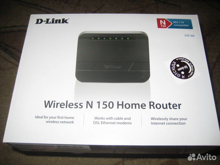 Wi-Fi Роутер D-Link N 150