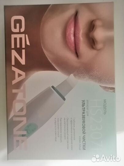 Аппарат для ультрозвуковой чистки лица gezatone