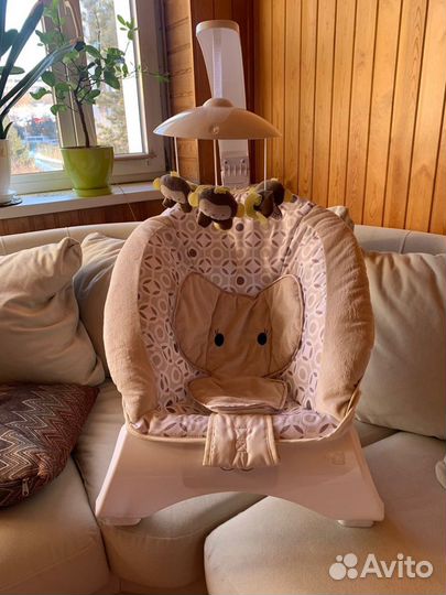 Детские электронные качели бу