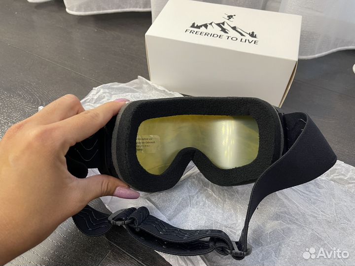 Горнолыжные очки маска для сноуборда