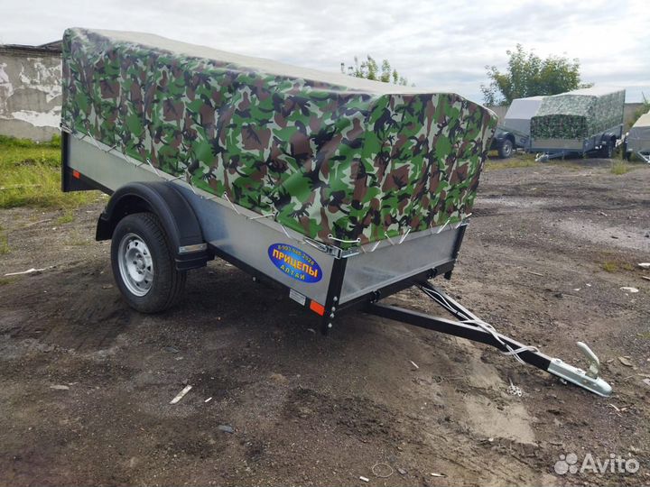 Прицеп легковой Б-25 алтай кузов 255х130 тент 100