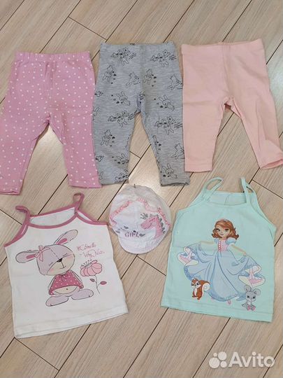 Пакет вещей на девочку 3-6-9 месяцев
