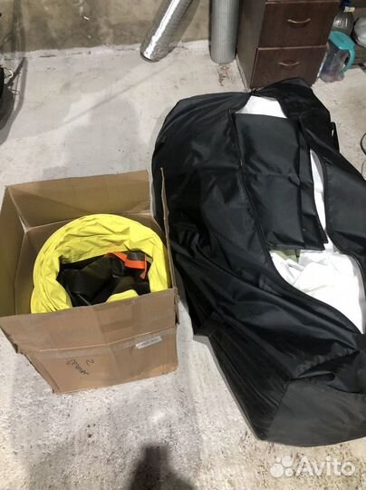 Каркасная надувная палатка