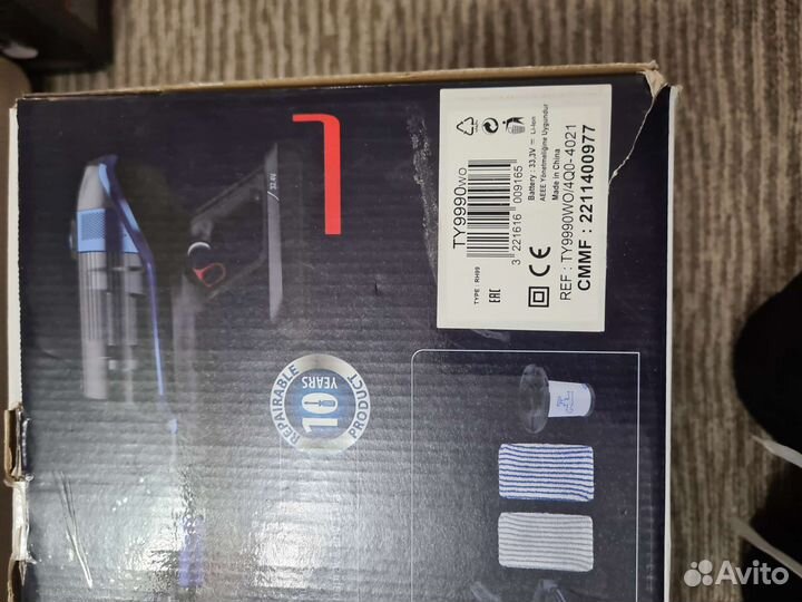 Вертикальный пылесос Tefal X-Force Flex 14.60