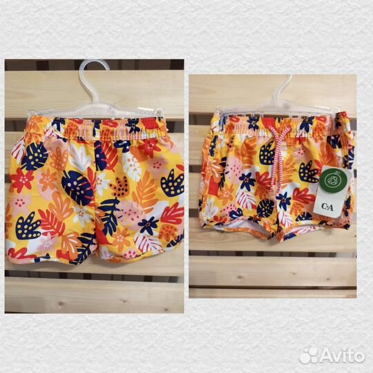 Детский купальник (топы,трусики) детский 98 104