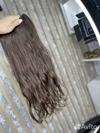 Волосы детские на трессе