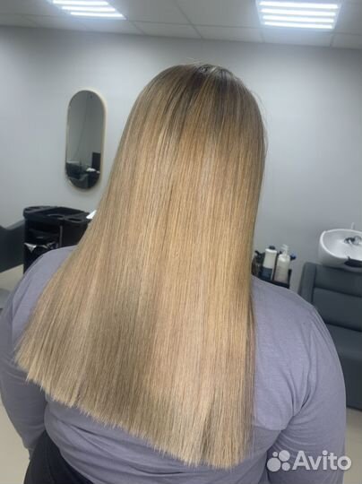 Модель на однотонное и сложное окрашивание