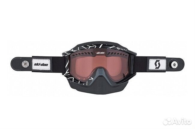 Очки снегоходные Ski-doo Holeshot Speed White