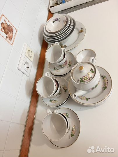 Набор столовой посуды СССР