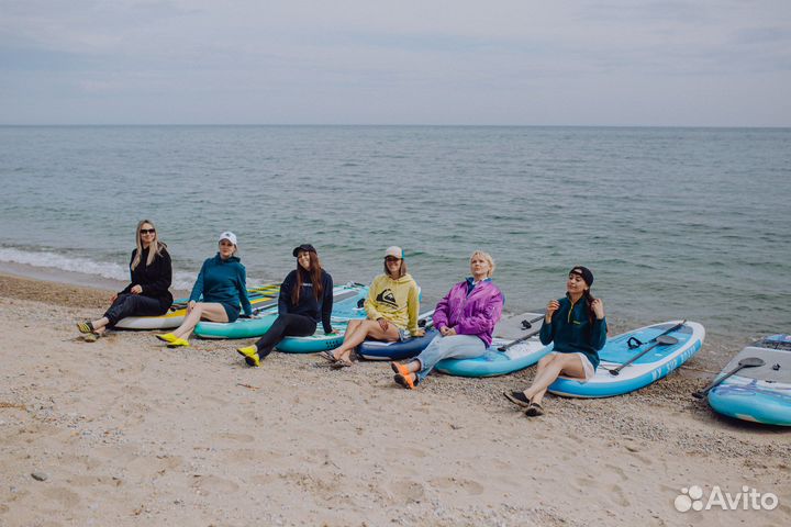 Бухта Песчаная на сапах, 27 августа 4 места