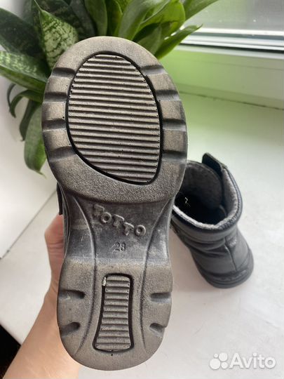 Ботинки детские демисезонные р 28