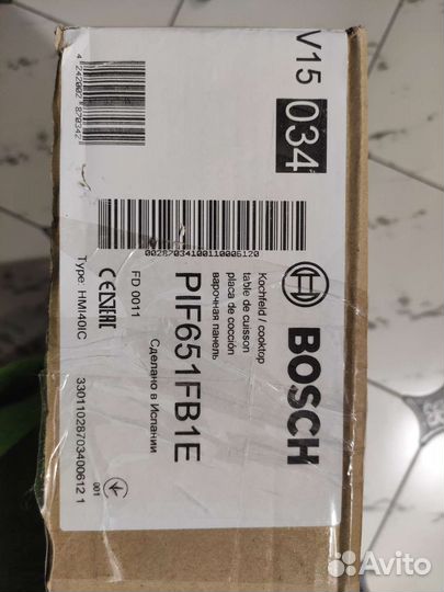 Индукционная варочная панель bosch