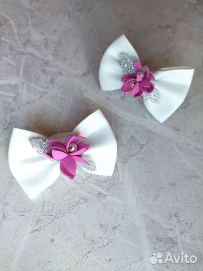 Резинка для волос, бантики