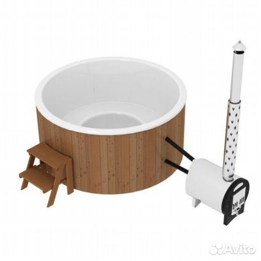 Купель с печкой KUP-7506
