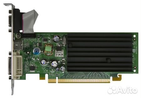 Видеокарта офисная PCI express 8-16x GeForce 7200