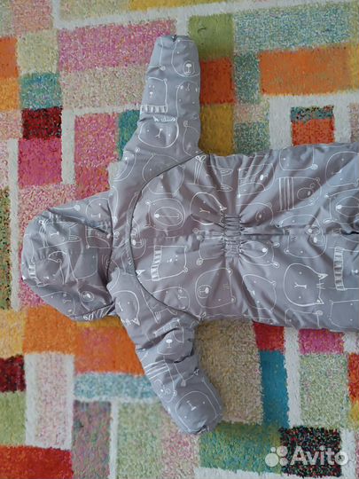 Зимний комбинезон crockid 86 92 универсальный