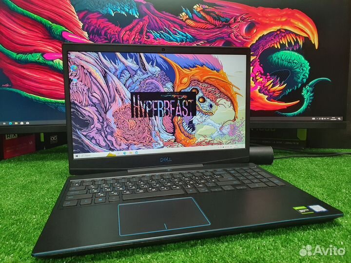 Новый игровой ноутбук dell на i5 и gtx 1650
