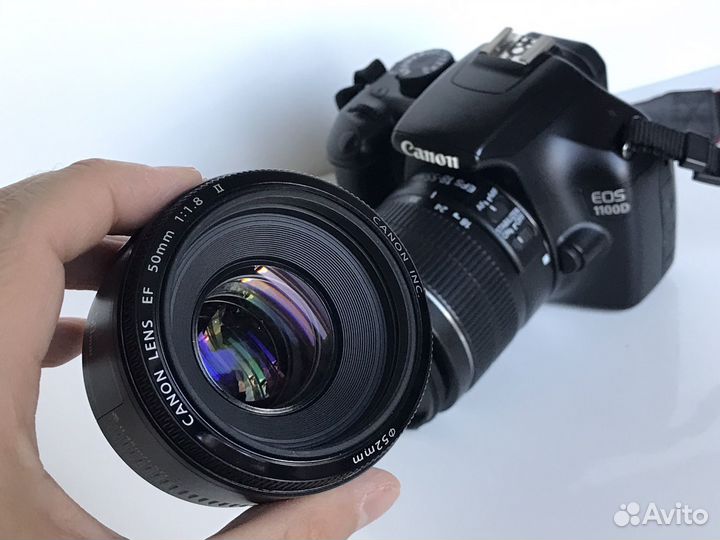 Canon 1100d + 18-55 + 50/1.8