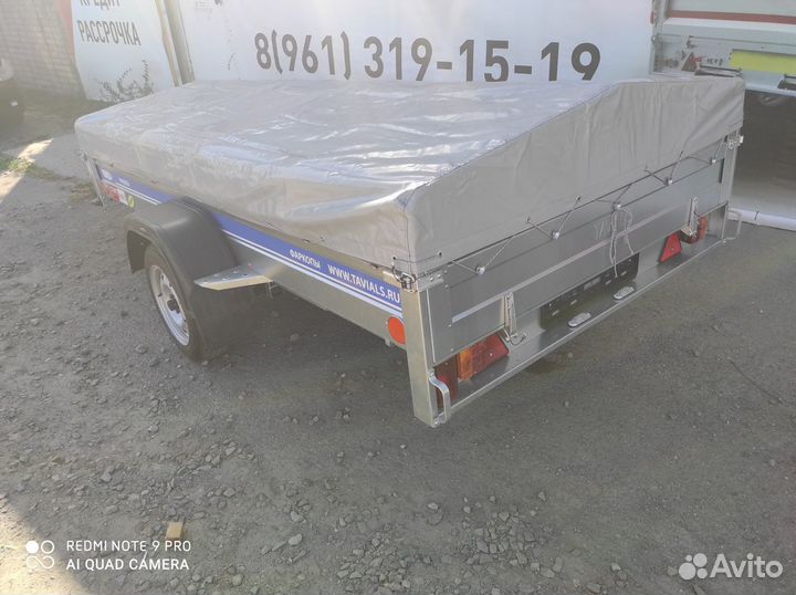 Легковой прицеп 3000*1500 мм с тентом