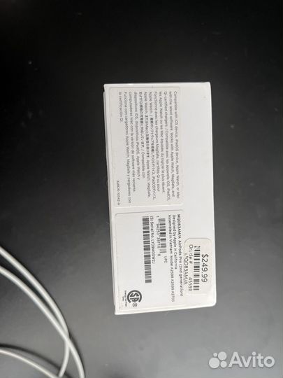 Наушники apple airpods pro 2 usb c