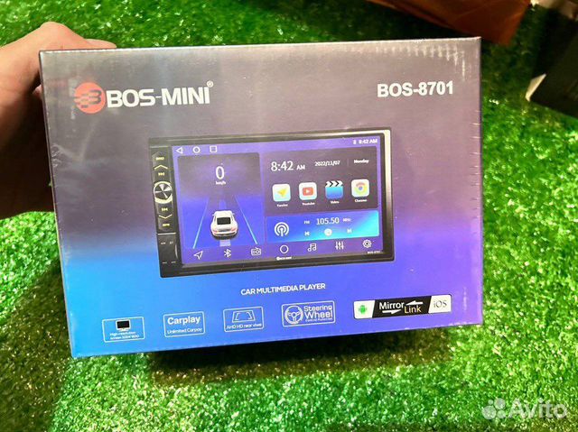 Магнитола андроид 2/32 7дюймов с крутилкой