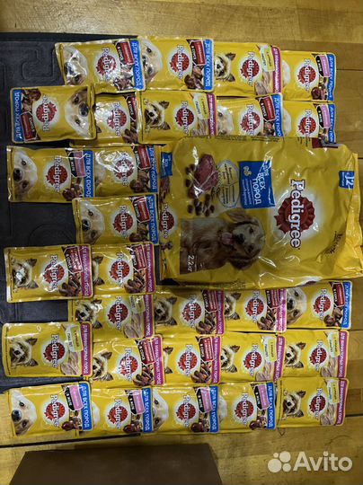 Новый корм для собак pedigree сухой