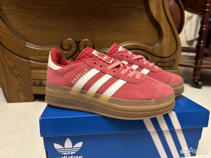 Кроссовки Gazelle Bold Wild Pink Gum