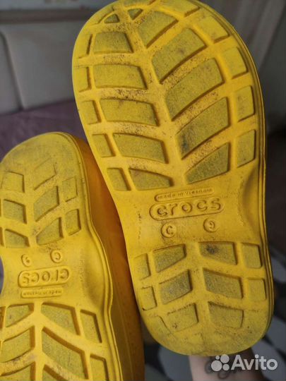 Резиновые сапоги crocs c9