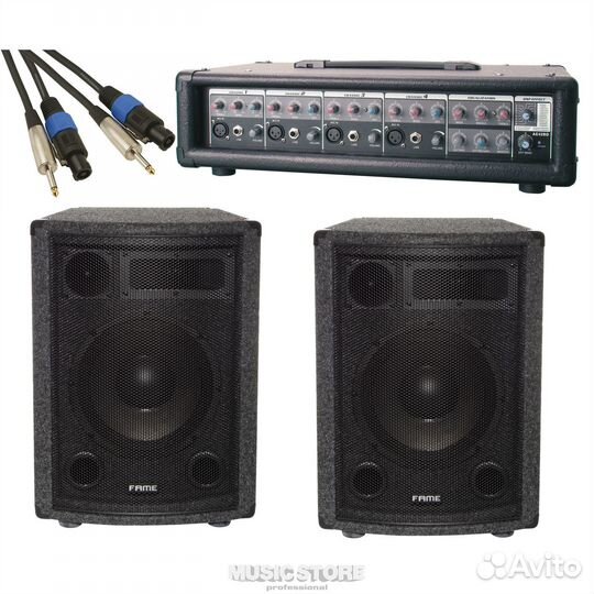 Комплект музыкальной аппаратуры голос/инструменты