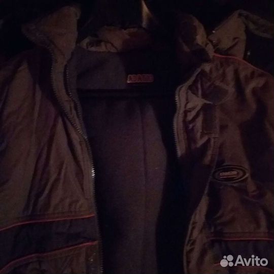 Куртка зимняя р.158 с капюшоном теплая,Германия