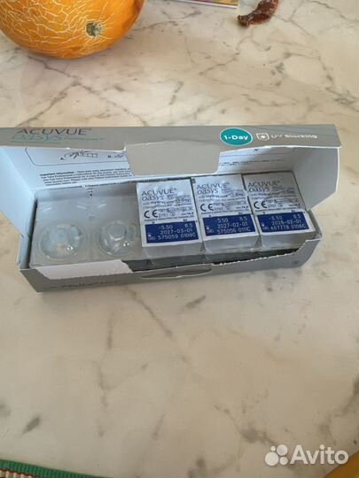 Контактные линзы -5.5 Acuvue oasys однодневные