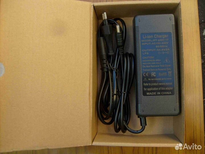 Зарядное устройство для электровелосипеда 48В 5Амп