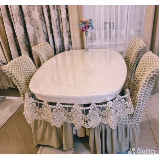 Скатерти гибкое стекло силикон прозрачная