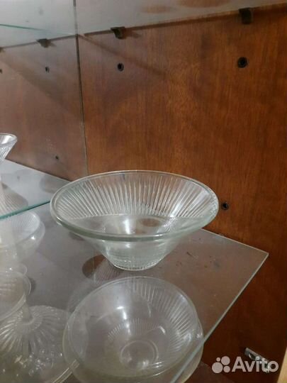 Конфетница стекло СССР