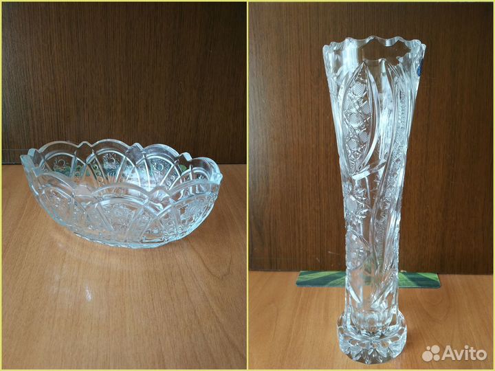 Хрустальные вазы