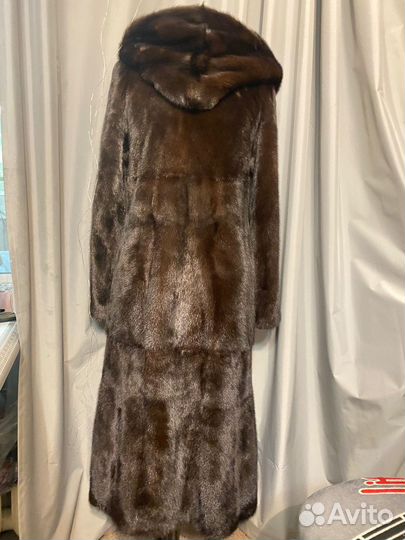 Шуба норковая 42 44 длинная