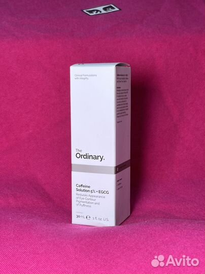 The ordinary caffeine solution 5% +egcg оригинал