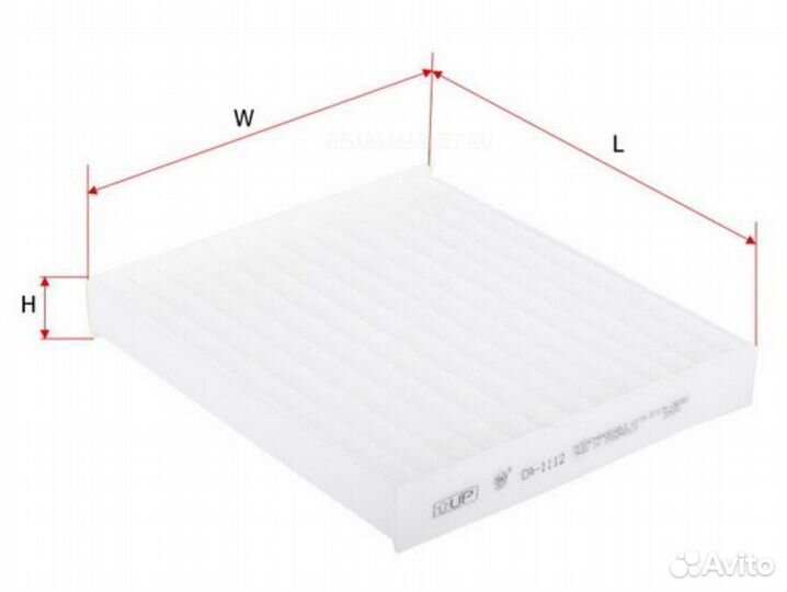 Sakura CA1112 Фильтр салона