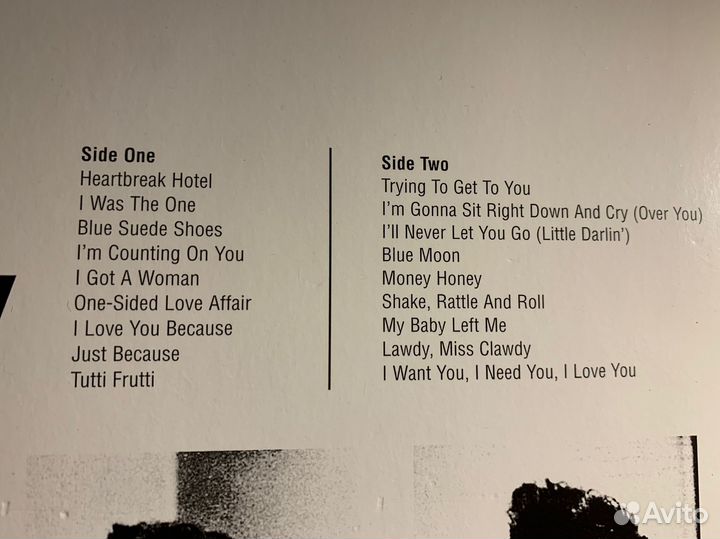 Виниловая пластинка Elvis Presley