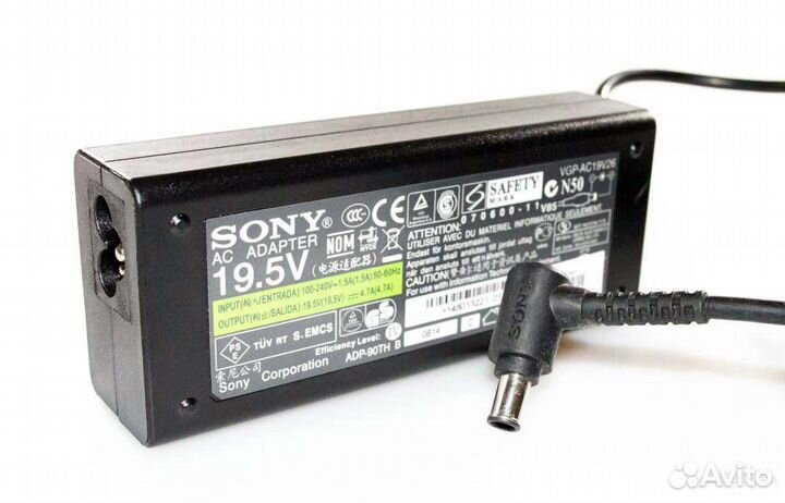 Блок питания 19V 4.7A 90W для Sony E SVE1511V1R