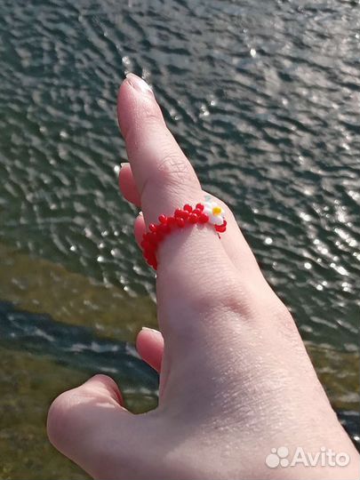 Кольца из бисера