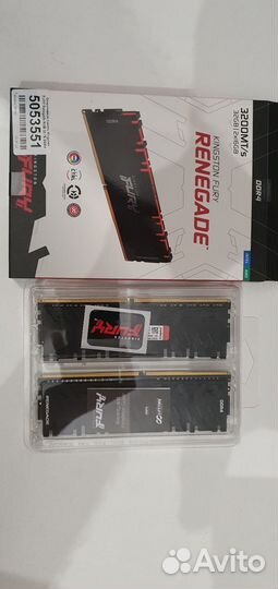 Kingston fury KF432C16RB1AK2/32 гб