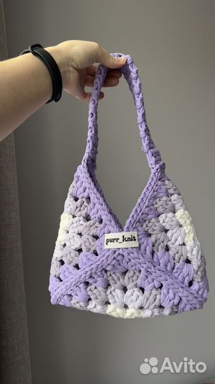 Сумка тренд пинтерест из бабушкиных квадратов