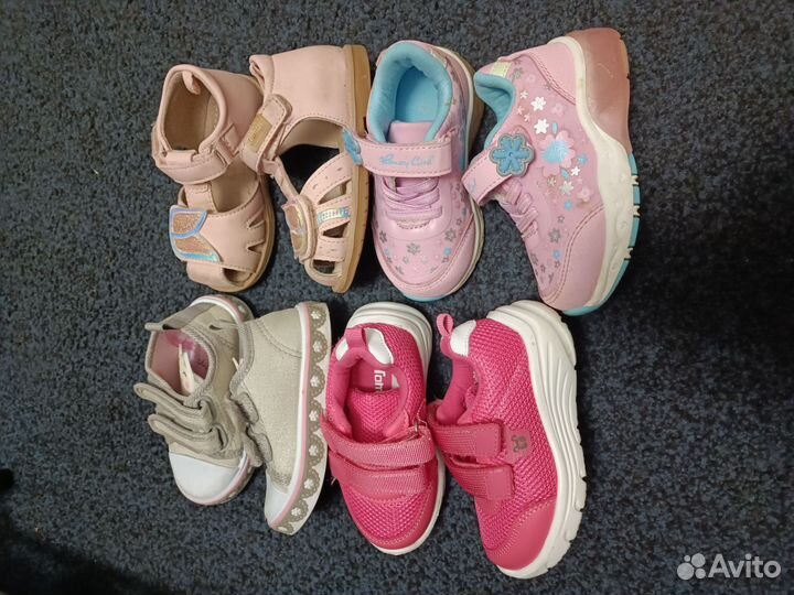 Обувь на девочку 21 размер