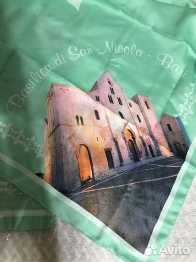 Шелковый платок Италия, г.Бари